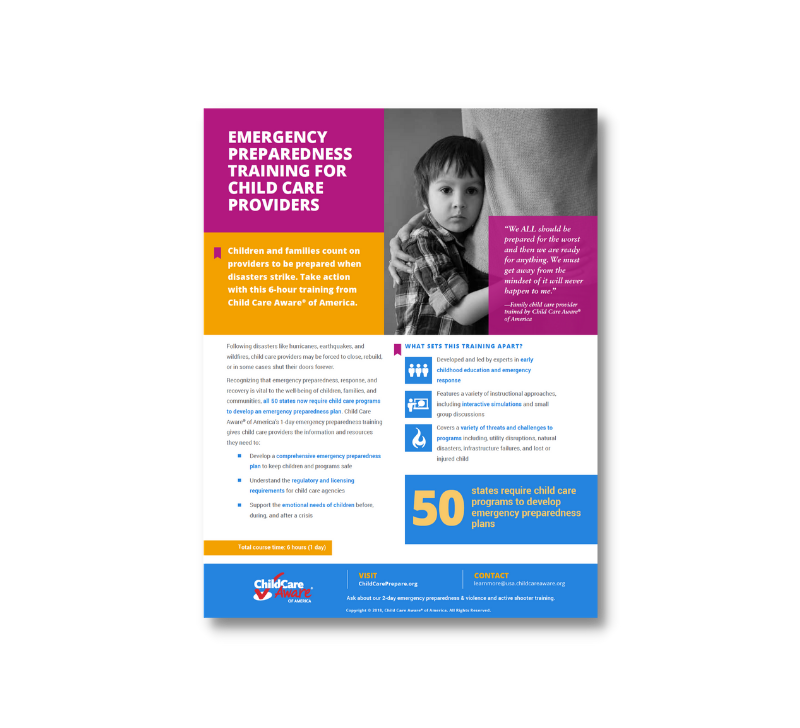 CCAoA Emergency Preparedness Sheet