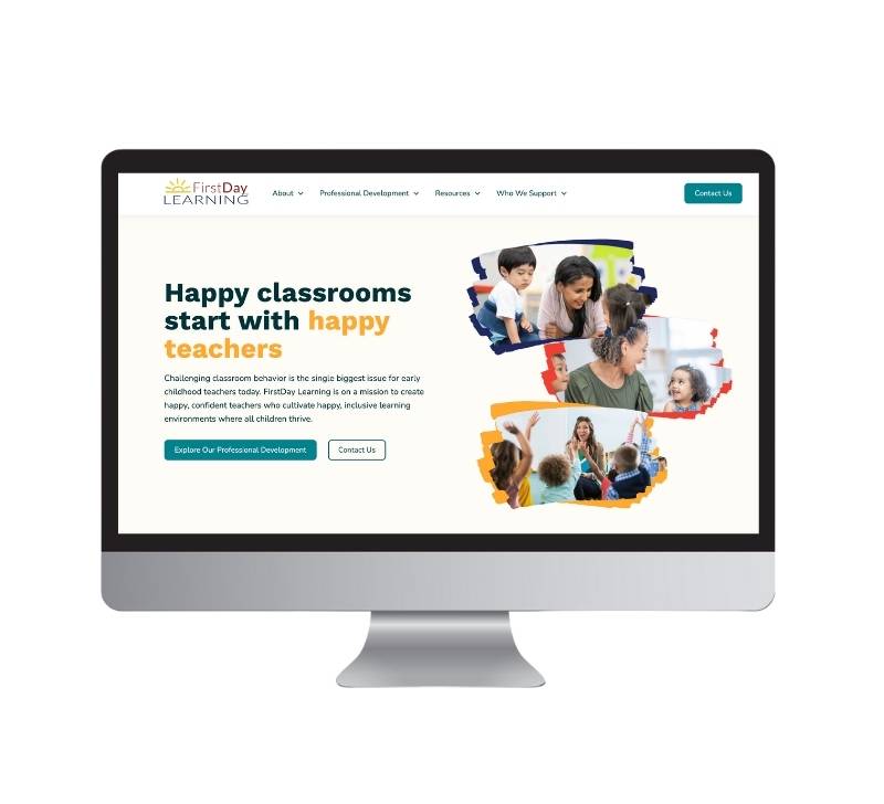 FirstDay Learning Web Redesign