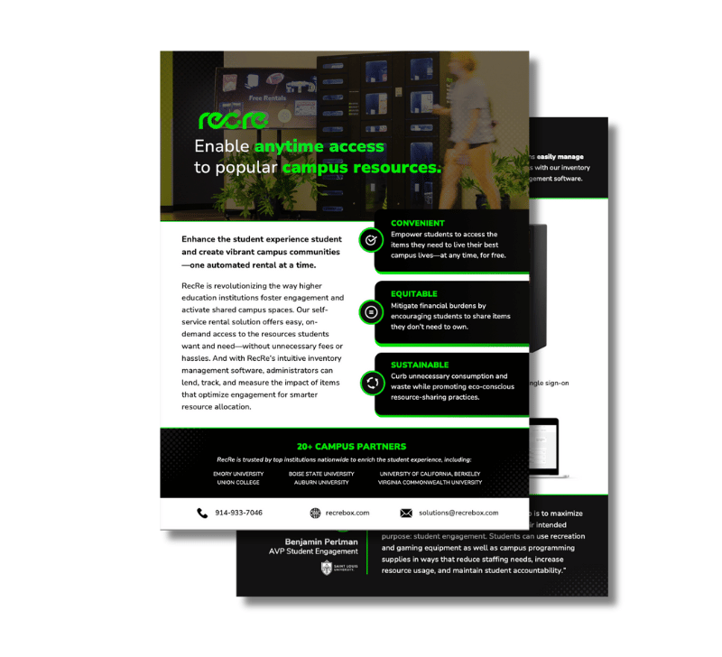 RecRe Info Sheet