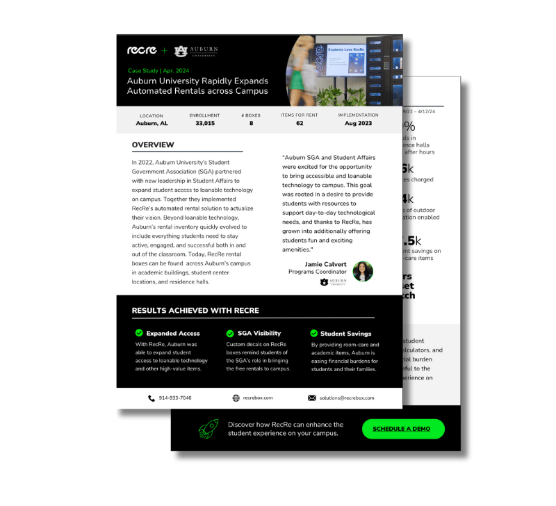 RecRe Case Study, Short