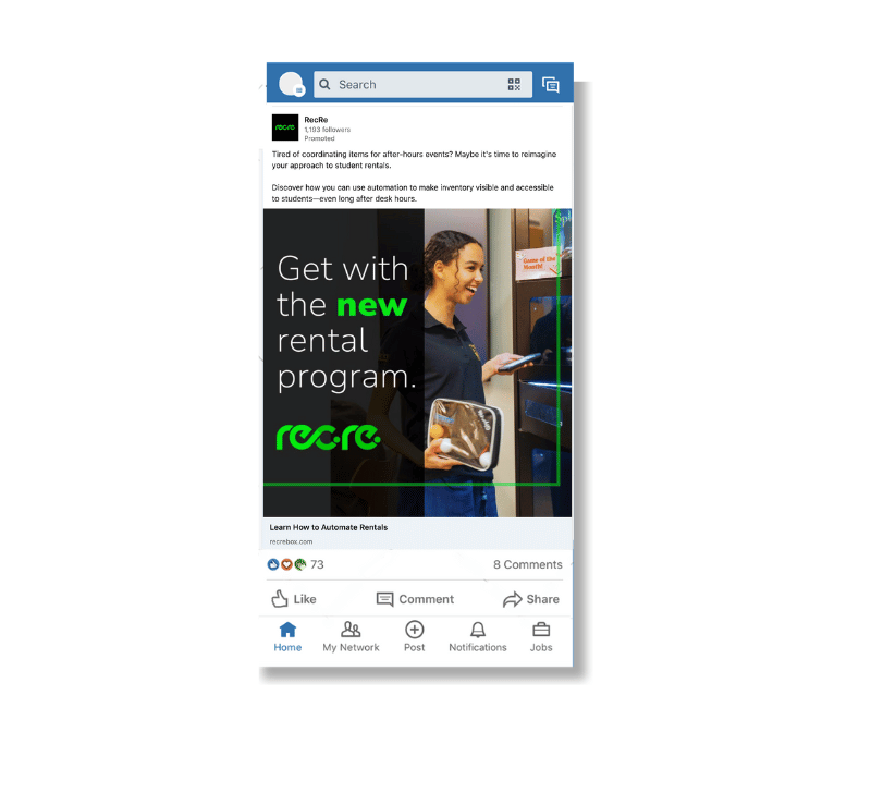 RecRe LI Ads